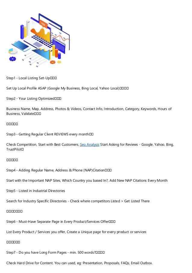 Make sure that you are targeting the right keywords.