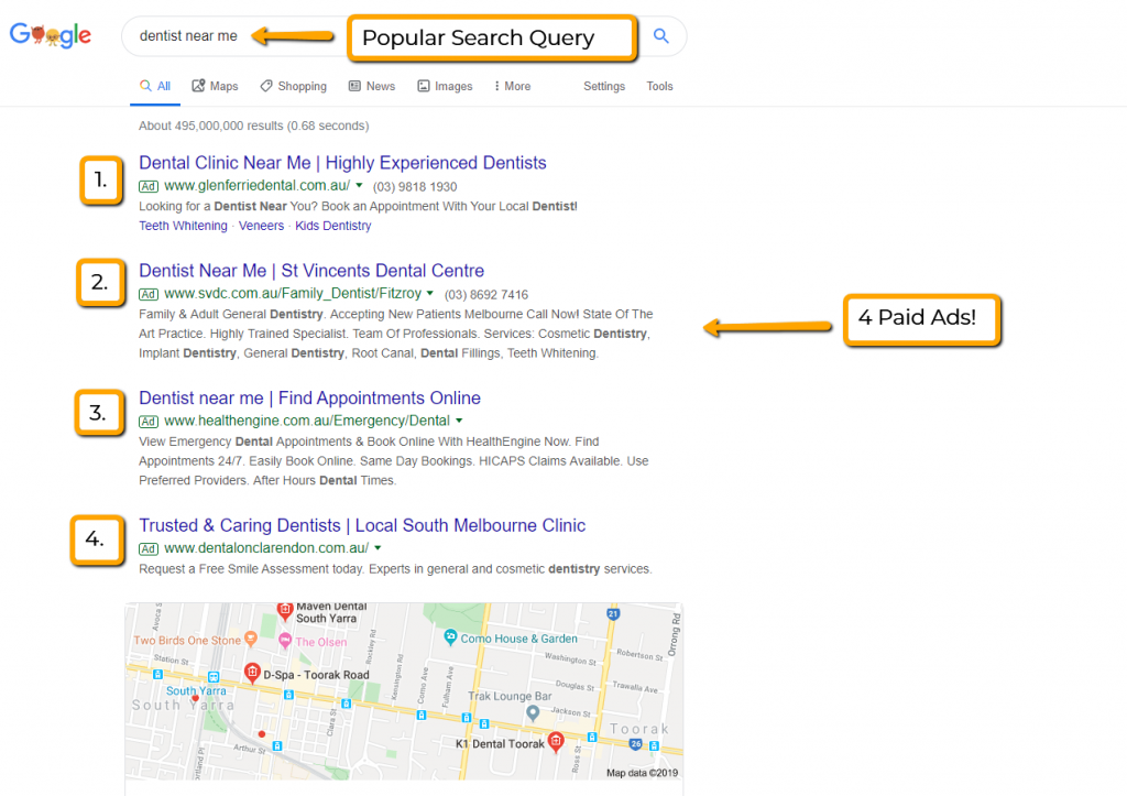 How does this affect dental SEO?